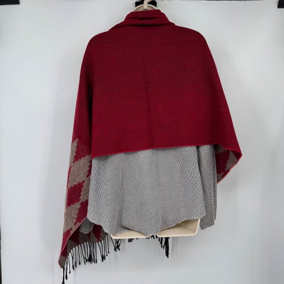 Corrieri Ido 100% Lambswool scarf wrap  Italian made in Italy - Picture 8 of 9